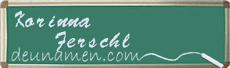 Korinna Ferschl Visitenkarte